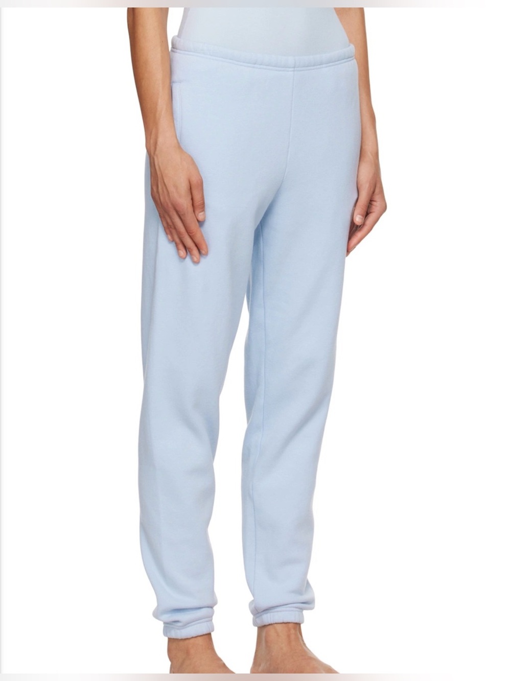 SKIMS Blue Cotton Fleece Classic Jogger Lounge Pants